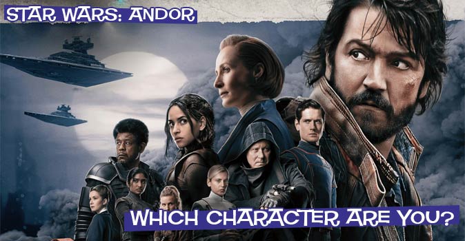 Qual personagem de 'Star Wars: Andor' você é? - Ação - QuizRain
